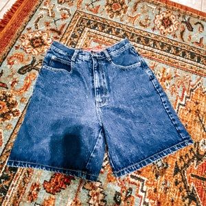 Vintage No Excuses FEMME FATALE shorts.